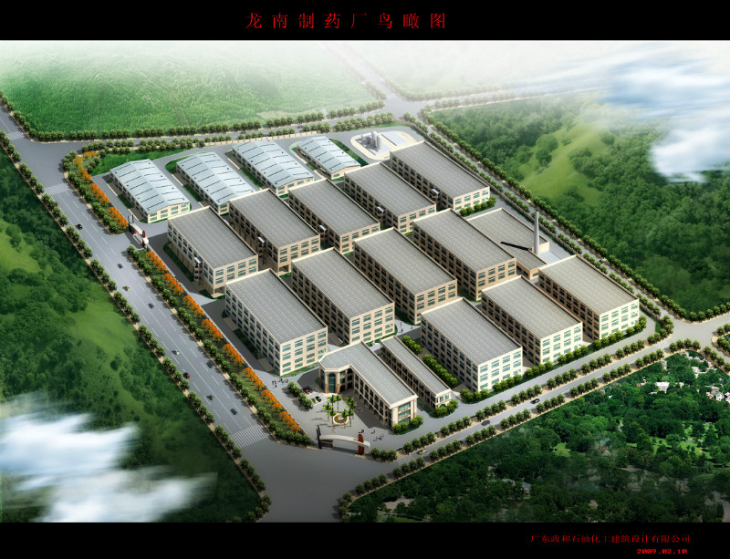 佛山市南海中南藥化廠龍南製藥廠GMP工程